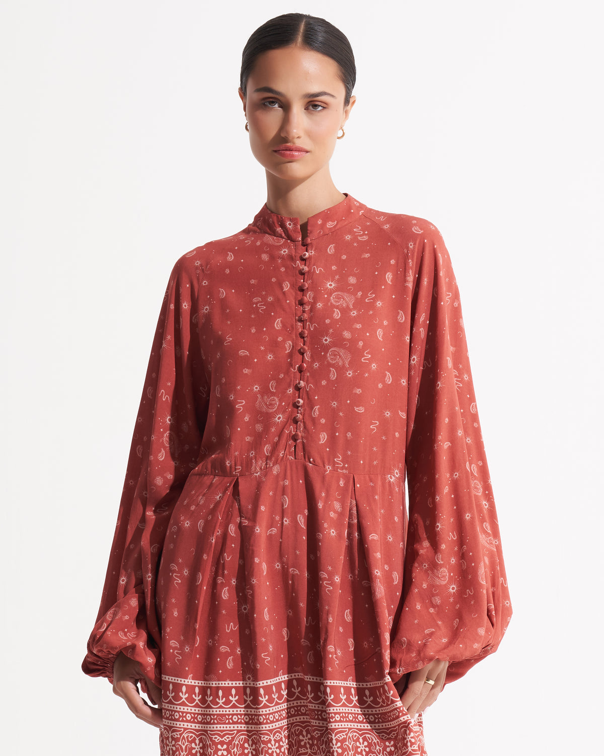 Hema Mini Dress Alegra Cinnabar