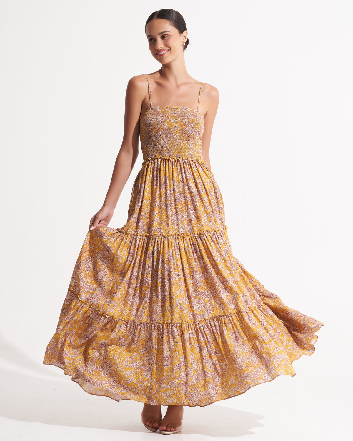 Neysa Maxi Dress Livia Saffron