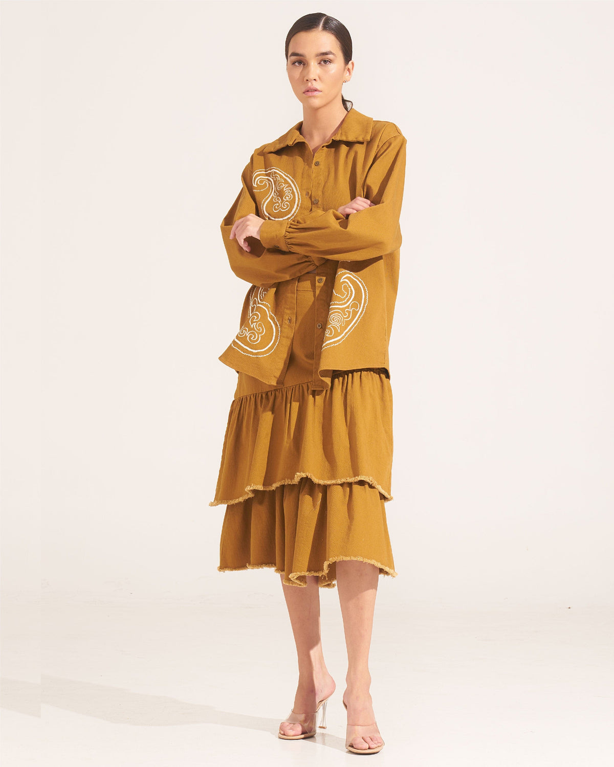 Morrato Bali Midi Skirt Bailey Midi Skirt Ginger