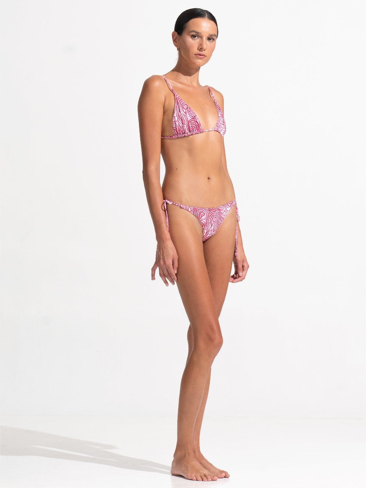 Morrato Bikini Bottom Claudia Bikini Bottom Topographical Red
