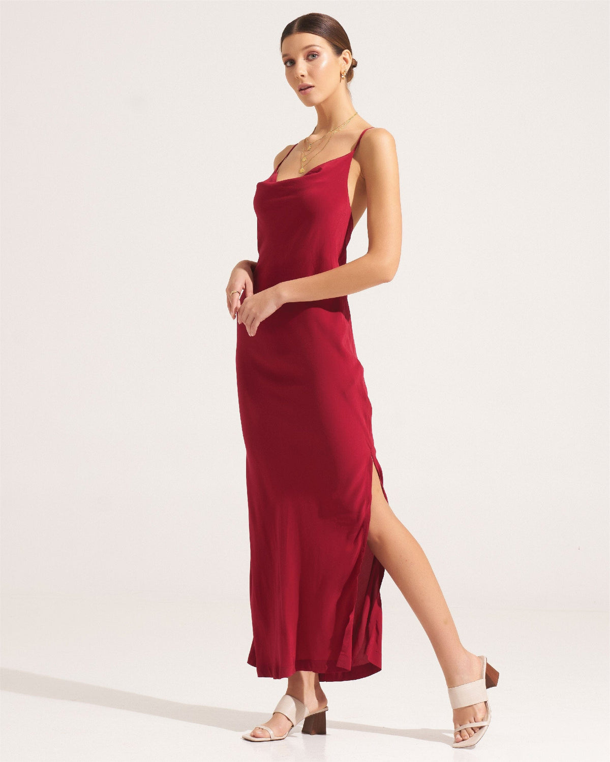 Morrato Maxi Dress Lynette Maxi Dress Red Candy