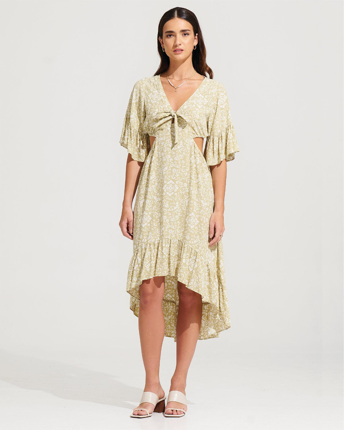 Morrato Midi Dress Hawwa Midi Dress Nora Mojave Dessert
