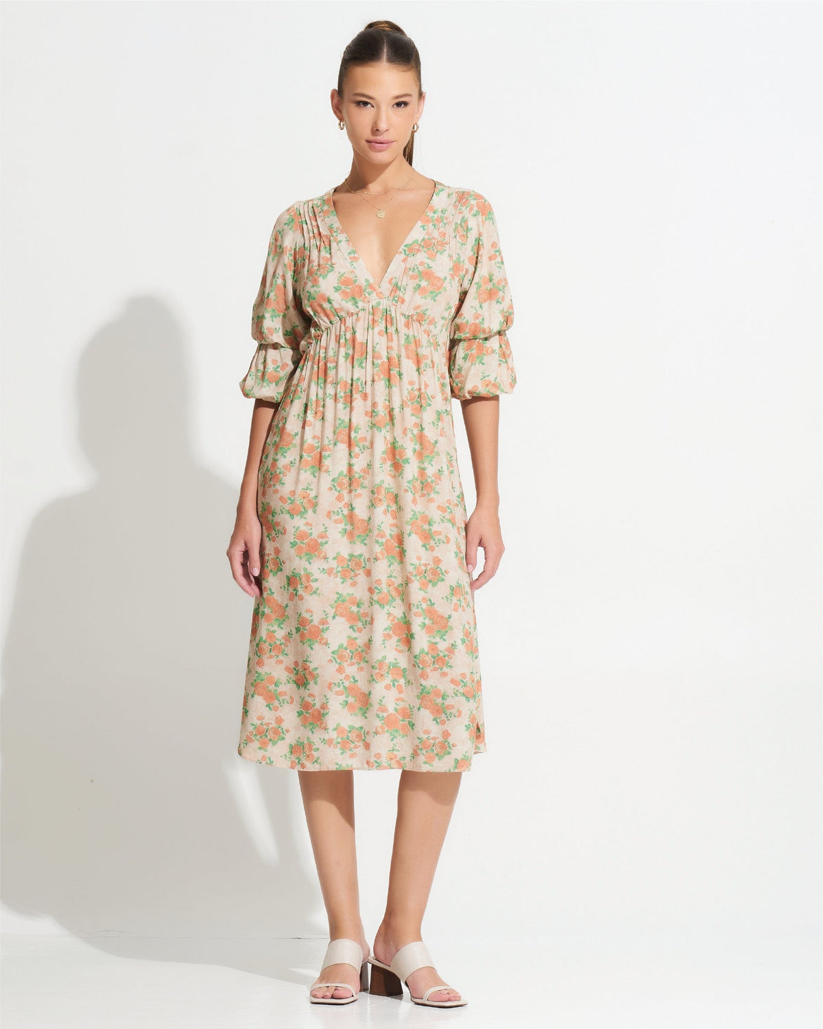 Morrato Midi Dress Myles Midi Dress Lucienne Dessert Mist