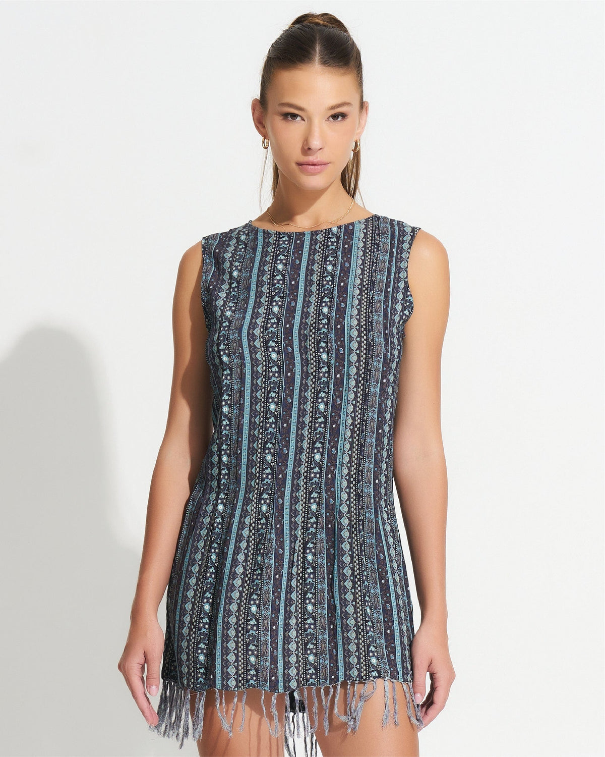 Morrato Mini Dress Asher Mini Dress Orva Estate Blue