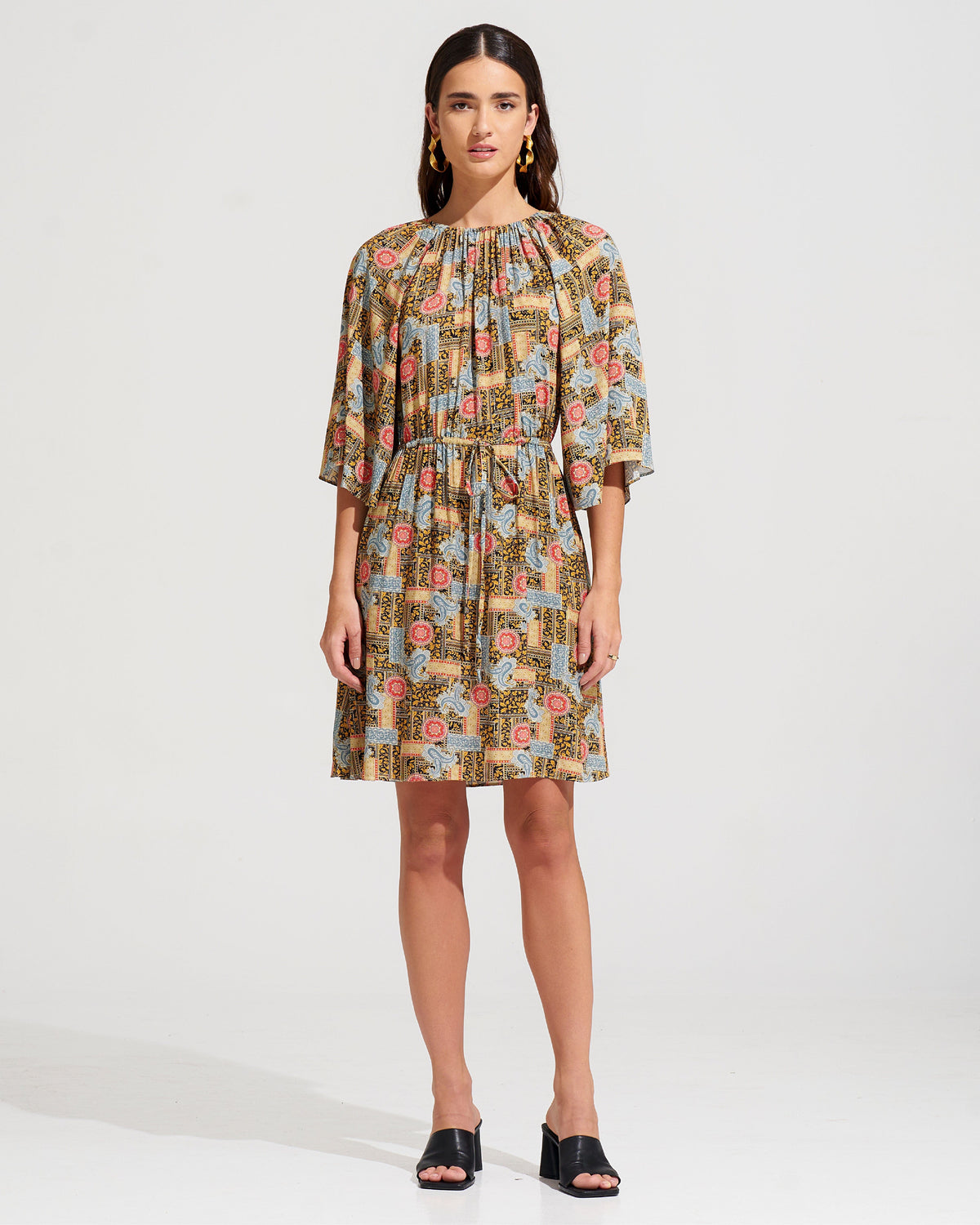 Morrato Mini Dress Essam Mini Dress Delfina Amber Gold