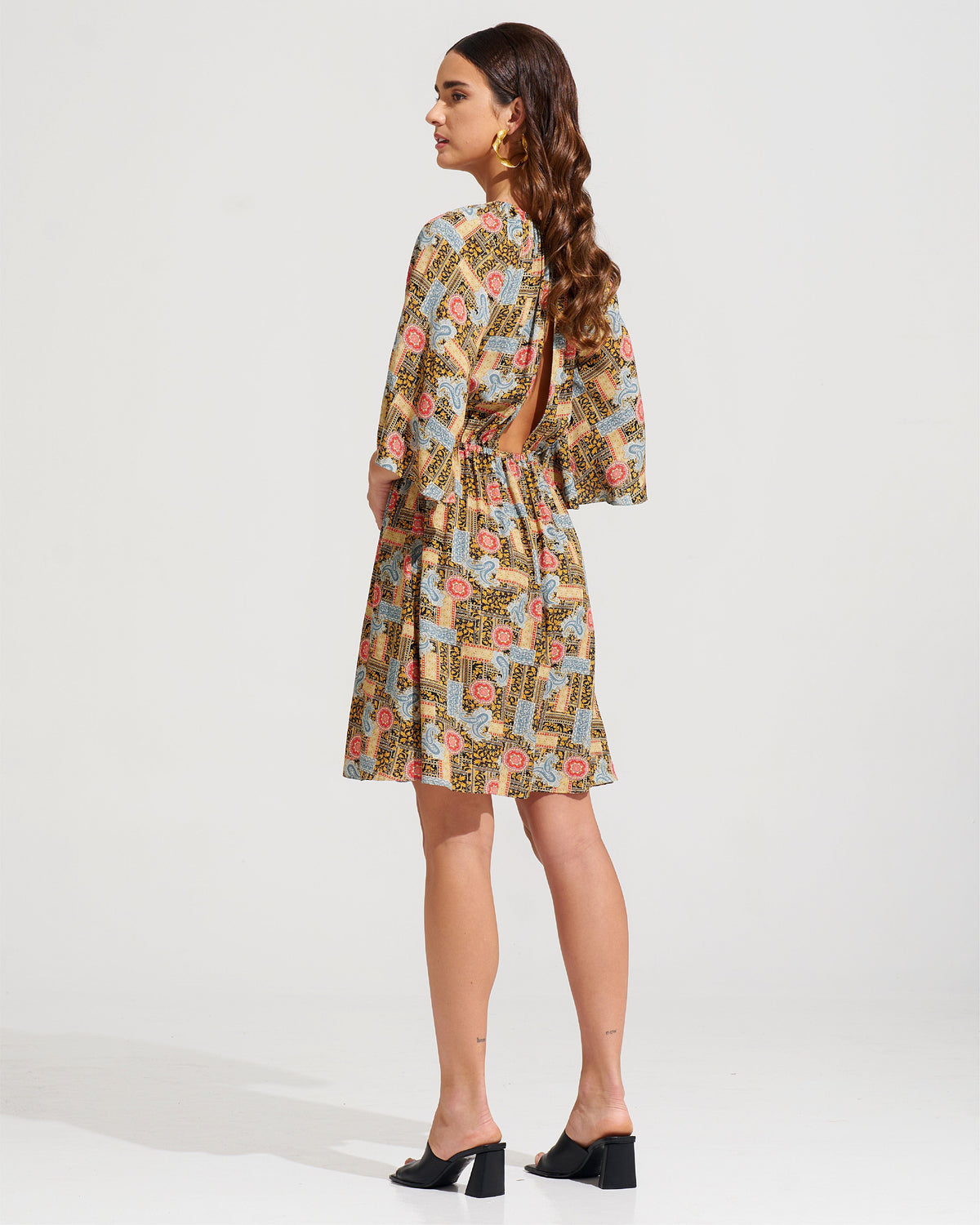 Morrato Mini Dress Essam Mini Dress Delfina Amber Gold