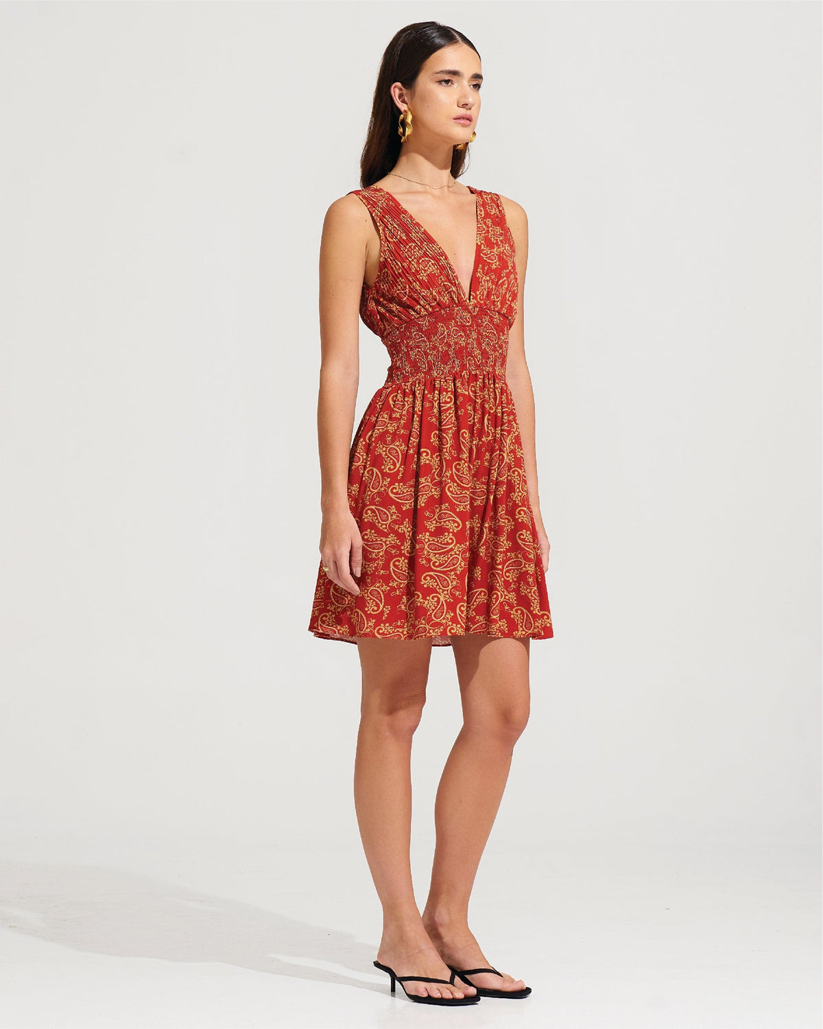 Morrato Mini Dress Kanak Mini Dress Ellie Lava