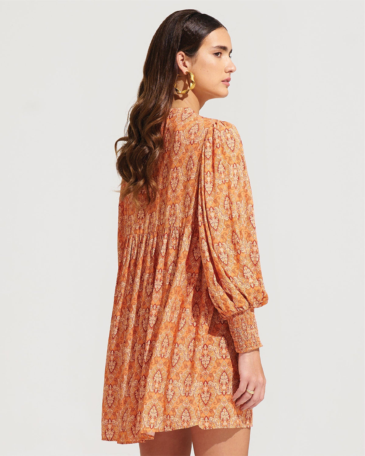 Morrato Mini Dress Zoha Mini Dress Beatrice Russet Orange