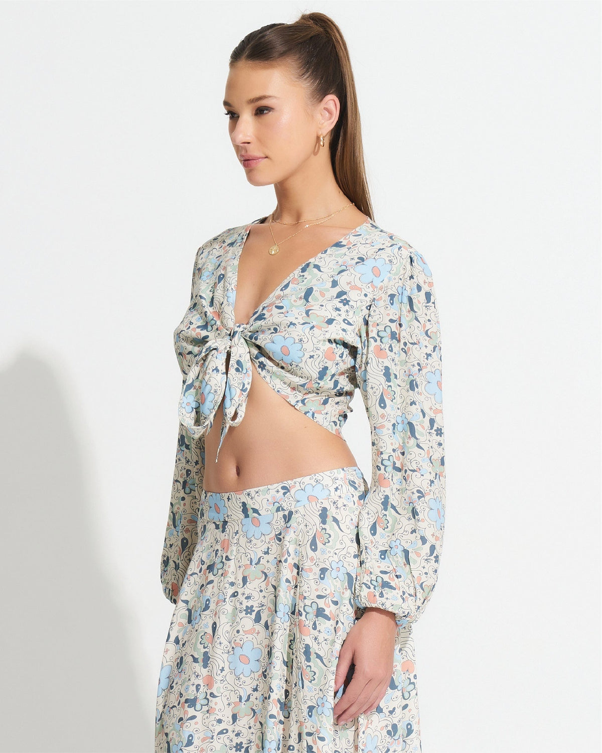 Morrato Top Calandra Top Fleur Seashell