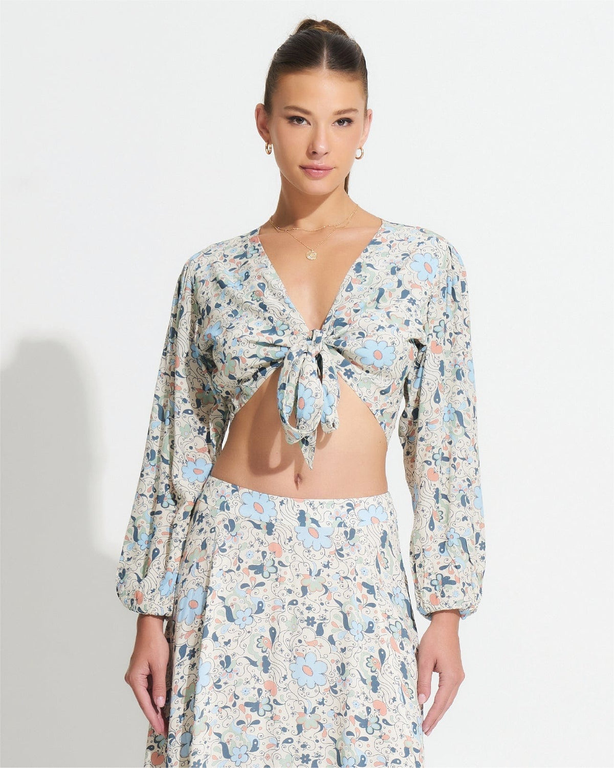 Morrato Top Calandra Top Fleur Seashell