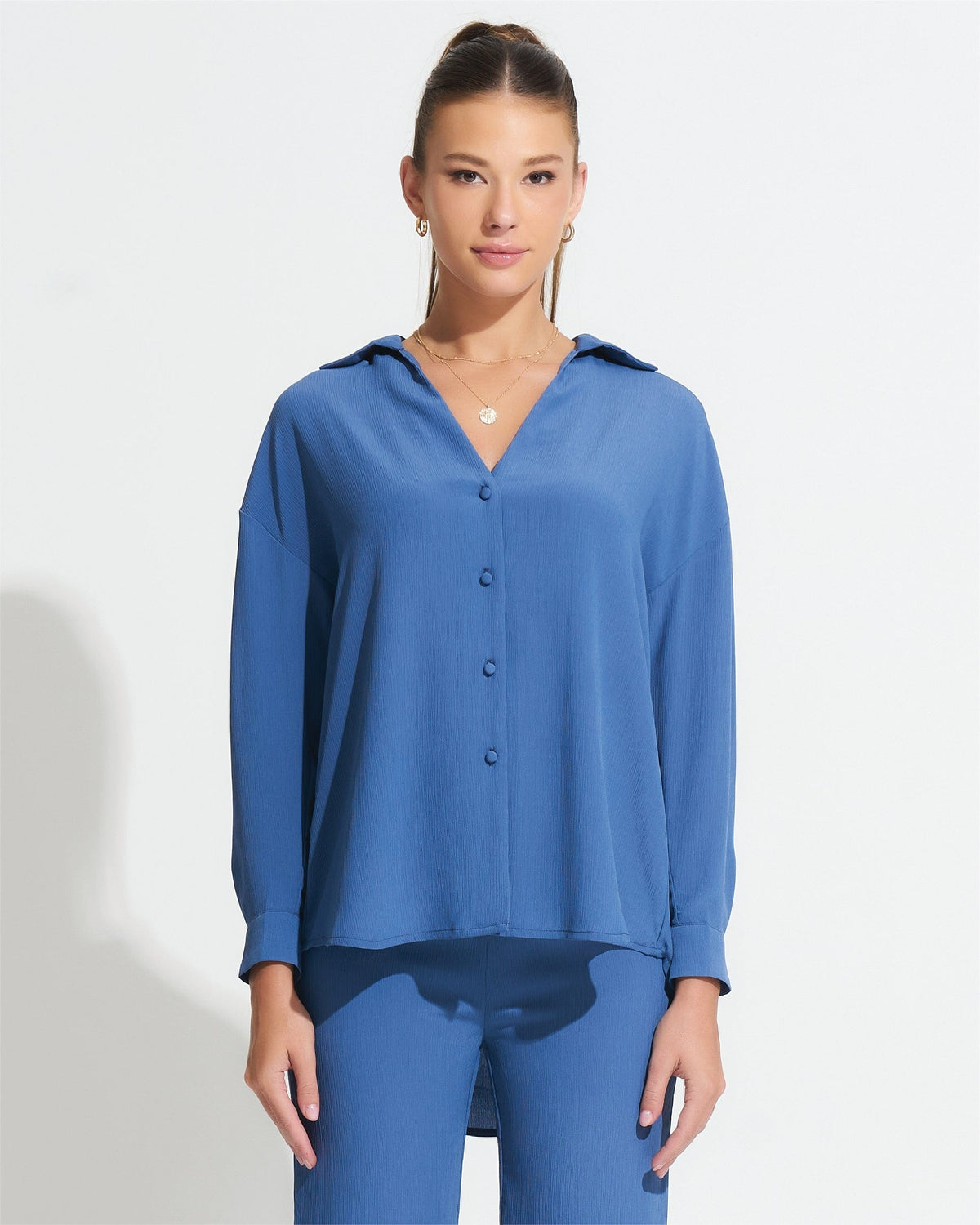 Morrato Top Mirrar Shirt Denim
